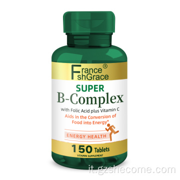Complesso superbo con compresse complesse di acido folico vitaminc